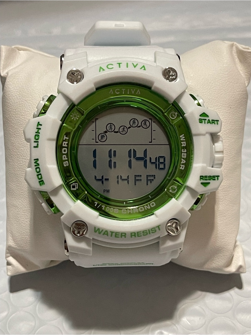 Activa Digital
Essentials Unisex 50mm White and Green Tone Case new